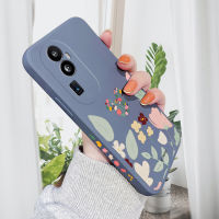 เคสโทรศัพท์สำหรับ OPPO Reno10 Pro + 5G เคสโทรศัพท์ดีไซน์ลายดอกไม้มิกกี้เมาส์สุดสร้างสรรค์เคสขอบสี่เหลี่ยมปลอกซิลิโคนน้ำคลุมทั้งหมดเคสกล้อง