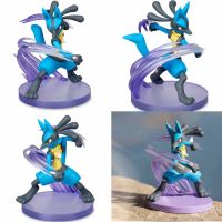 13Cm Pokemon Lucario Anime Action Figure PVC Toys Collection Figures For Friends Gifts