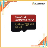Thẻ nhớ MicroSDXC SanDisk Extreme PRO A2 V30 U3 Class 10 UHS-I 200MB s