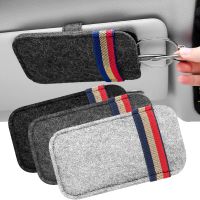 Car Sunglasses Organizer Bag Eyeglass Holder Glasses Storage Clip For Audi Bmw Auto Interior Organize Car Sunglasses Holder Eyewear case