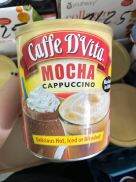 Cà phê sữa hòa tan Mocha Cappuccino của Caffe D Vita Mỹ hộp 1.8kg