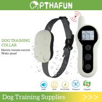 ZZOOI 500m Dog Training Collar Remote Control Waterproof Chargeable Sound Vibration Electric Shock Mode With LCD Display Dog Trainer