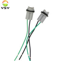 YSY 2pcs T15 W16W Car LED Bulb Connector Car Lamp Cable Auto Bulb Wire Light Headlight Fog Lamp T15 LED Bulbs Socket Adapter Bulb Holder Base Socket T