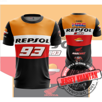 HONDA MOTOGP MM93 Sublimation Tshirt  Limited Edition{plenty}