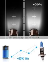 2pcs H1 55W 12V Super Bright Halogen Bulb Car Headlight Lamp Fog Lights High Power Auto Light Bulbs 5000K White