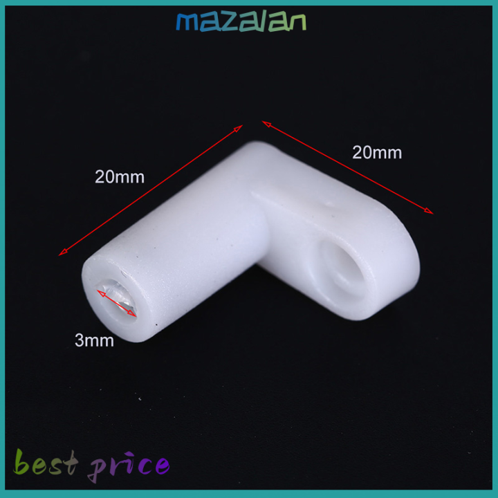 mazalan-10pcs-fixed-plastic-pcb-mounting-feet-20mm-l-ประเภทฟุตพร้อมสกรู