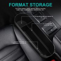 ❉ Car Seat Organizer Multifunctional Detachable Storage Car Console Filler with Cup Holder for Cellphones Wallets Cards