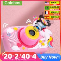 ZZOOI Children Digital Cameras Mini Educational Toys for Children Baby Christmas Gifts Birthday Gift Kids Video Camera Pink Kamera Sports &amp; Action Camera