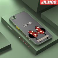 JIUMOO เคสสำหรับ Xiaomi Redmi 5 5A 5 PLus,เคสลายการ์ตูนน่ารักบางมีน้ำค้างแข็งโปร่งใสแข็งขอบสี่เหลี่ยมกันกระแทกปลอกซิลิโคนคลุมทั้งหมดเคสนิ่มสำหรับป้องกัน