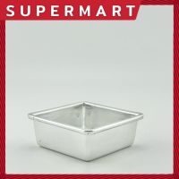 SUPERMART Bakest พิมพ์สี่เหลี่ยมอลูมิเนียม A06 6*6*2.5 cm. #2201609