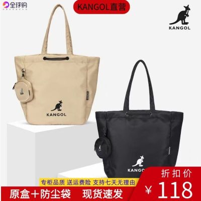 ▦✸ KANGOL official large tote bag womens large-capacity commuter bag splash-proof fitness bag kangaroo shoulder hand tote