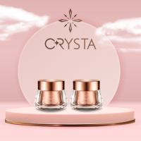 Crysta Elegance Set - คริสต้า เซรั่ม หน้าใส ฉ่ำโกลว์  (Serum 2 กระปุก)