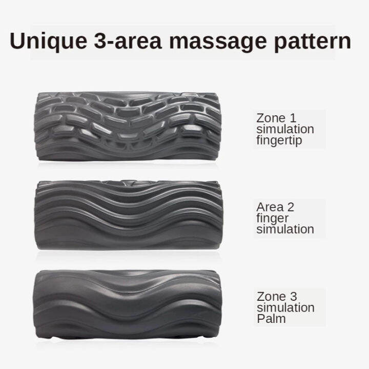 foam-roller-electric-trigger-pointzerager-roller-deep-tissue-muscle-fitness-recovery-5การตั้งค่าความเร็ว-pain-relief-back-rollers