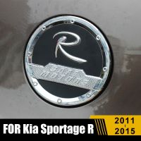 สติกเกอร์แต่งฝาปิดครอบแก๊สถังน้ำมันน้ำมันรถยนต์ภายนอก Abs สำหรับ Kia Sportage R 2011 2012อุปกรณ์แต่งรถ