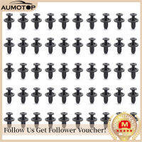 【MotorrTop】50Pcs 6Mm Fender Rivet คลิป Hole ATV Fairing Fender คลิป Auto Fastener คลิปสำหรับ Suzuki