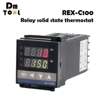 REX-C100 รีเลย์ Solid State Thermostat (เอาต์พุตไม่มีสัญญาณเตือน K อินพุตลัดวงจร V DN)