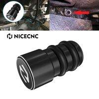 NICECNC ฝาปลั๊กหลอดจุ่มน้ำมันอลูมิเนียม LS,เหมาะสำหรับ LS1 LS3 LS2เครื่องยนต์ GTO สำหรับอุปกรณ์เสริมรถยนต์เชฟโรเลตซิลเวอร์ราโด GMC Sierra