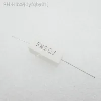 5PCS Ceramic Cement Resistor 5W 5 ohm 5R Resistance 5 Error Cement resistance