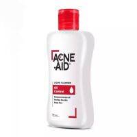 ACNE-AID Liquid Cleanser 100ml ผลิตภัณฑ์ทำความสะอาดผิวหน้า สำหรับผิวมัน เป็นสิวง่าย