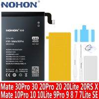 NOHON Battery For Huawei Mate 30 Pro 20 RS 10 9 8 7 Lite Replacement Lithium Polymer Bateria HB555591EEW HB436486ECW HB396689ECW [ Hot sell ] bs6op2