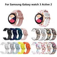 18mm 22mm 20mm Silicone Strap For Samsung Galaxy Watch 3 46mm Active 2 Gear S3 watch band for Amazfit bip Huawei GT/2e Pro strap