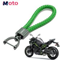 พวงกุญแจพวงกุญแจหนังสินค้าใหม่สำหรับ Kawasaki Z900RS Z900 Z900ABS 900 2017-2022 2023