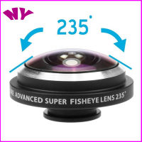 Universal Clip 235องศา Super Fish Eye กล้องเลนส์ Fisheye สำหรับ Apple Samsung Xiaomi เลนส์ศัพท์มือถือ