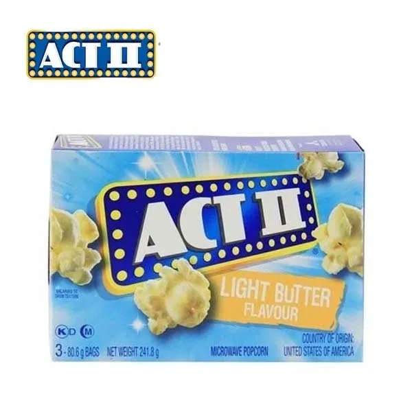 ACT II Light Butter Popcorn 255g | Lazada PH
