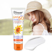 Disaar UV/UVB Whitening SUNSCREEN ครีมกันแดด SPF 90 สำหรับบำรุงผิวหน้า กันน้ำ ติดทนนาน SPF90 PA+++ พร้อมส่ง