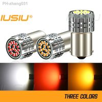 IUSIU 1x R5W R10W S25 1156 Led 1157 Bulb BAY15D BA15S P21W P21/5W Turn Brake Reverse Signal Parking Tail Lamp DRL Red Car Lights