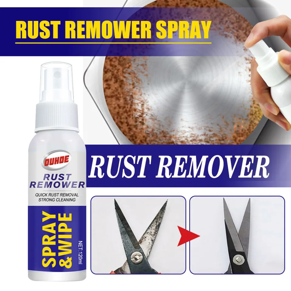 Car Rust Remover Inhibitor Derusting Spray Maintenance Cleaning Car  Accessories