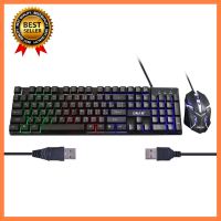 OKER KB-7120 USB Keyboard+Mouse Combo Set คีย์บอร์ด+เมาส์เกมส์มิ่ง มีไฟ เลือก 1 ชิ้น 1 อย่าง Computer คอมพิวเตอร์ Case wifi wireless bluetooth pad fan ลำโพง หูฟัง ไร้สาย HDMI Notebook Tablet เคส CPU Ram SSD USB TypeC Mini Keyborad Mouse Game เกม