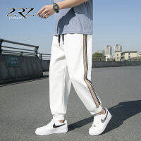 2Rz Mens Ankle-Tied Sweatpants Mens Four Seasons Fashion Brand Trousers Sports Pants Hong Kong Style Youth Boys Casual Pants