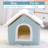 HOOPET Dog House Indoor Warm Kennel Pet Cat Cave Nest Rabbit Nest Washable Removable Mat Cozy Sleeping Bed For Cats