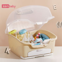 Spot parcel post Factory Clearance Baby Bottle Storage Anti-Moisture Rack Flip Dustproof Baby Drain Bottle Drying Rack Storage Storage