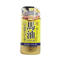 LOSHI MOIST AID BODY SOAP HORSE OIL โลชิ มอยส์ เอด มอยส์เจอร์ บอดี้โซป ฮอร์ส ออยล์ 450ml