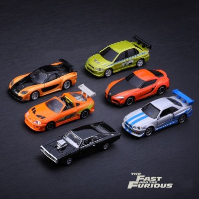 TOMY Fast &amp; Furious Toyota Supra GR Alloy Car Model Diecasts Toy Vehicles Miniature Scale Model Car Toy For Children Gift