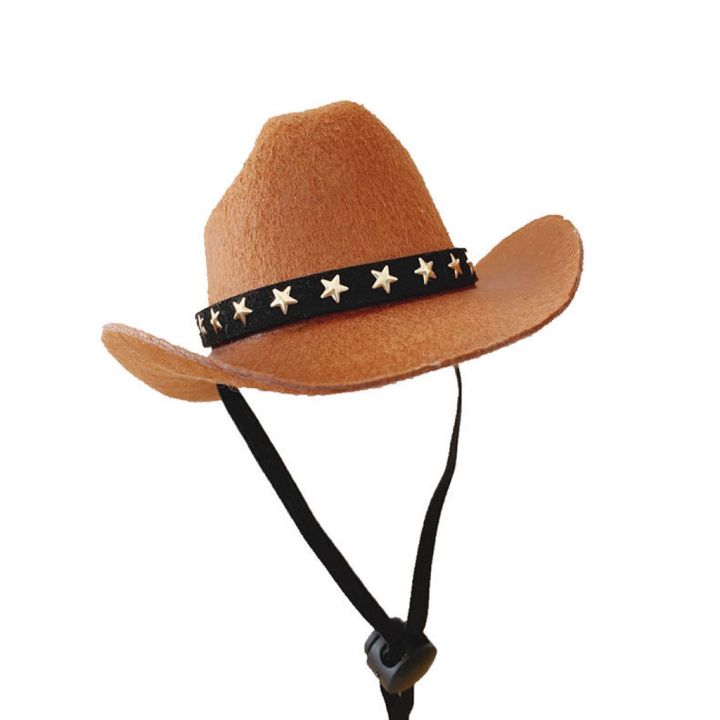 หมวกคาวบอยสัตว์เลี้ยง-หมวกหมา-หมวกแมว-หมวกสุนัข-cowboy-pet-hat