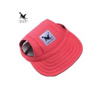 【Dream】Outdoor Puppy Headdress With Ear Holes Baseball Cap Sunbonnet Sun Protection Dog Visor Hats