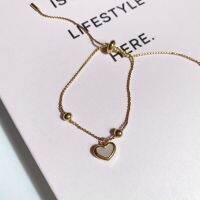 Pure Heart Bracelet กำไลข้อมือหัวใจ บริการเก็บเงินปลายทาง