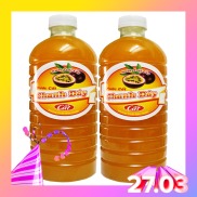 Compo 2 chai nước cốt chanh dây không hạt 1000ml