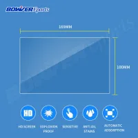 152x80MM 154x86MM 155x81MM 155x91MM 165x99MM 168x124MM 169x100MM 170x94MM Car GPS Navigation Tempered Glass Protective Film