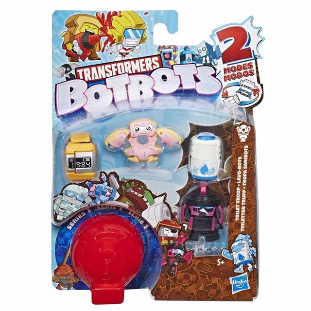 Hasbro Transformers Botbots 2 Modes 5pcs/set Collectible Mini Autobots