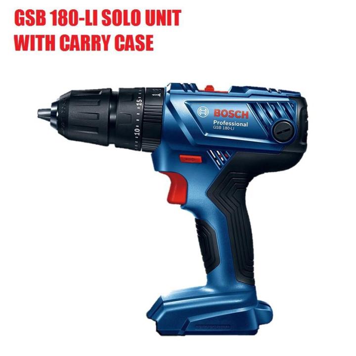 BOSCH เฉพาะตัวสว่านกระแทกแบต 18V. รุ่น GSB 180-LI