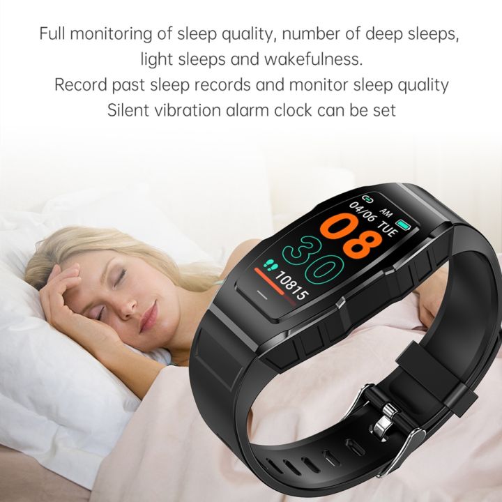 smart-sports-bracelet-body-temperature-heart-rate-blood-pressure-spo2-monitoring-fitness-tracker-watches-for-men-women-child-f18
