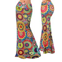 【CC】▥№  African Floral Skirts 2021 New Print Size Ladies Jupe Knit Hip Skirt Beach Saia 3XL