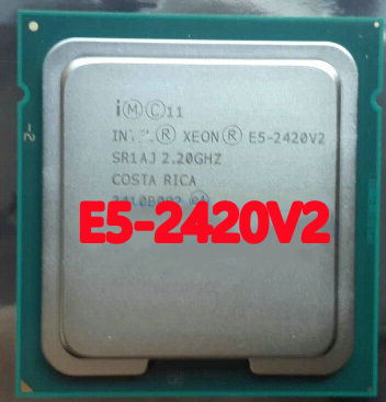 E5-2420 V2 Xeon E5-2420V2 2.20GHz 6-Core 15MB LGA1356 E5 2420 V2 80W E5 2420V2เดสก์ท็อป CPU Processor