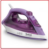 Tefal  เตารีดไอน้ำ 1400 วัตต์ 220 มล. หน้าเตาเซรามิค รุ่น FV1953 TO รับประกันศูนย์