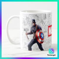Marvel Captain America Steve Rogers Super Hero 11 oz Glossy Ceramic Mug