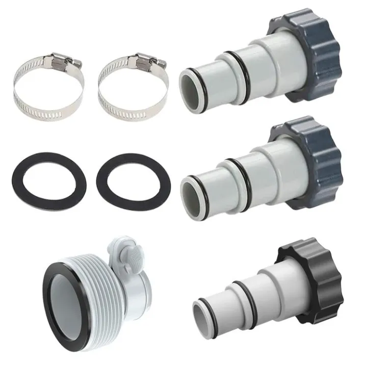 Replacement Hose Adapter Pool Drain Adapter with Collar Pool Pump